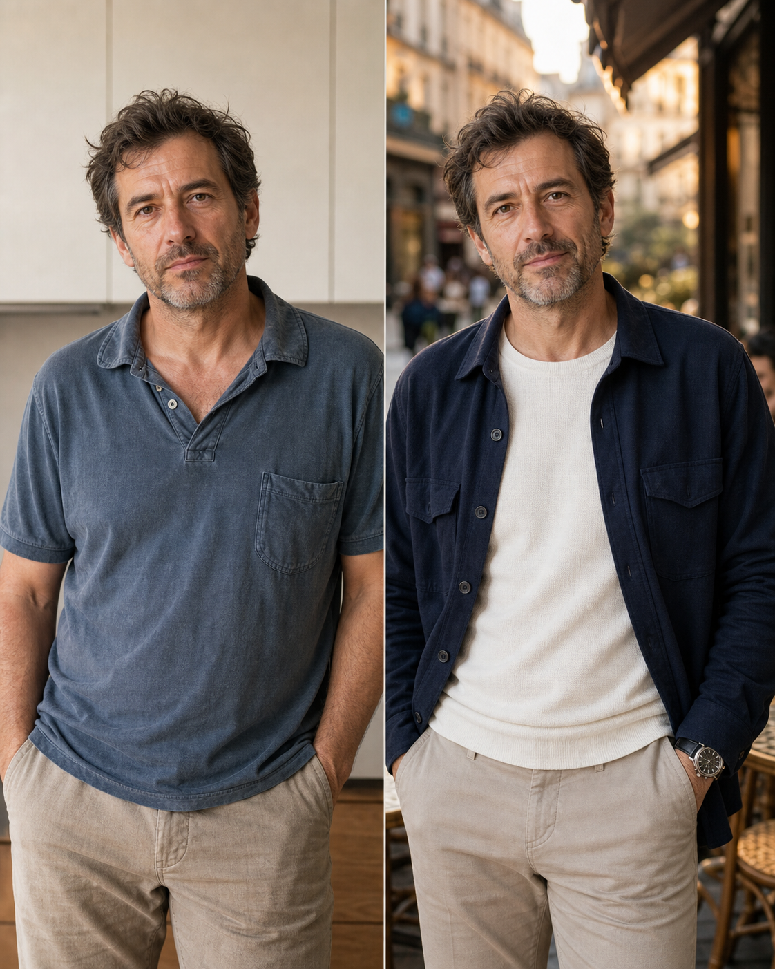 Exemple de photo de profil rencontre avant après